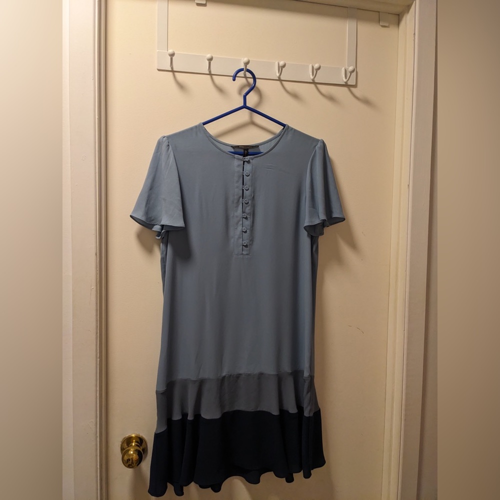 BCBGMaxAzria Light Blue Dress size small
